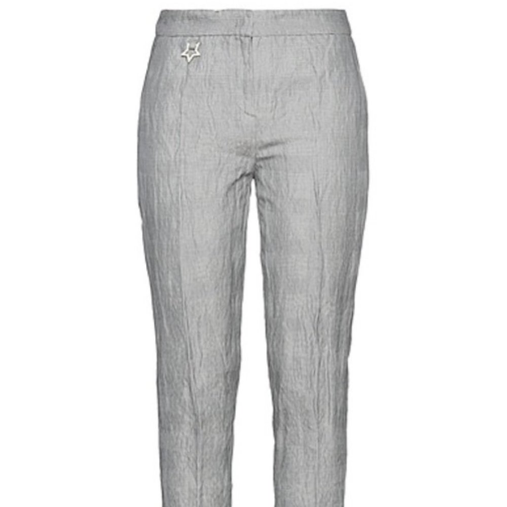 LORENA ANTONIAZZI Cotton/Silk Blend Pants (US 6 / EUR 42) * NEW *